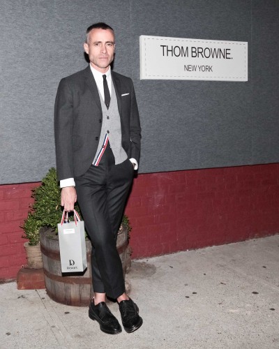 DEWAR'S "Browne Bag" Launch hosted by Thom Browne and Euan Rellie